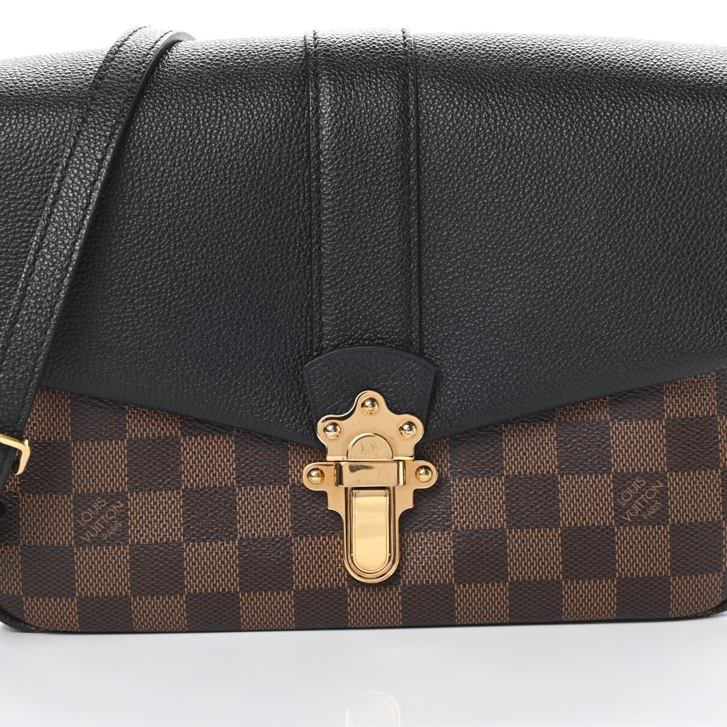 Louis Vuitton Damier Ebene Clapton Black 8 of 10