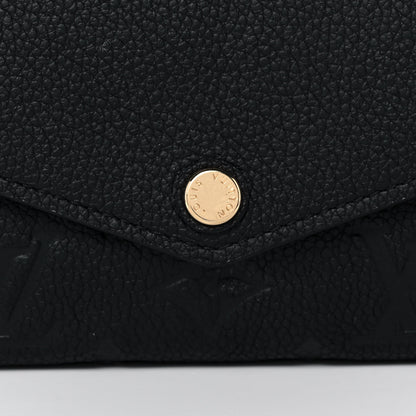 Louis Vuitton Empreinte Sarah Wallet NM Black 6 of 11