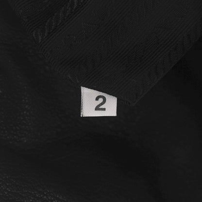 Prada Cervo Antik Easy A Foldover Pushlock Satchel Nero Black 9 of 10