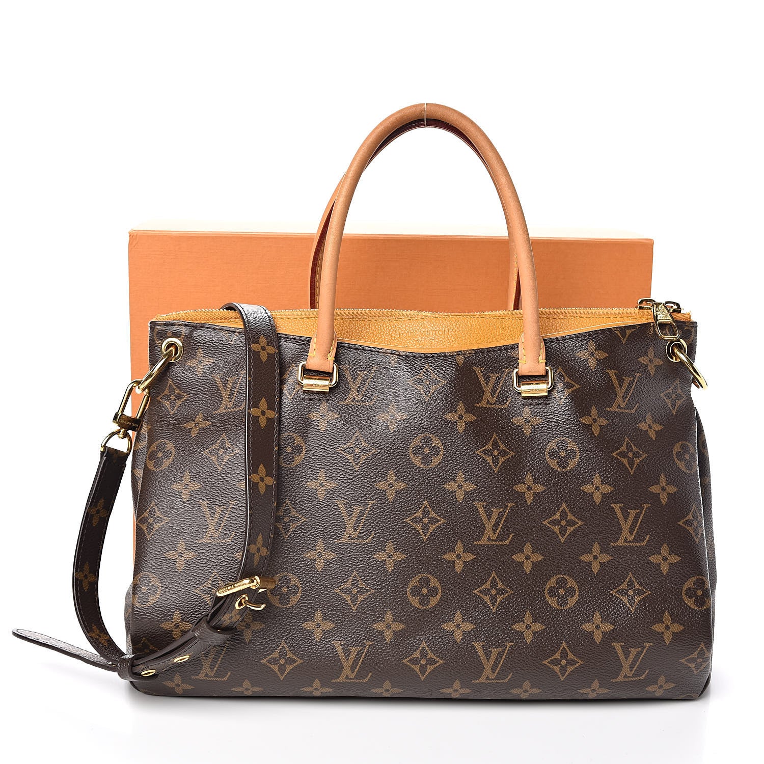 Louis Vuitton Monogram Pallas Safran 14 of 14