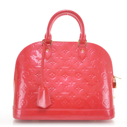 Louis Vuitton Vernis Alma PM Rouge Grenadine 1 of 8