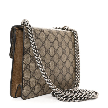 Gucci GG Supreme Monogram Mini Dionysus Shoulder Bag Taupe 3 of 13
