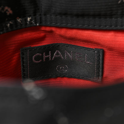 Chanel Nylon Travel Backpack Black 6 of 10