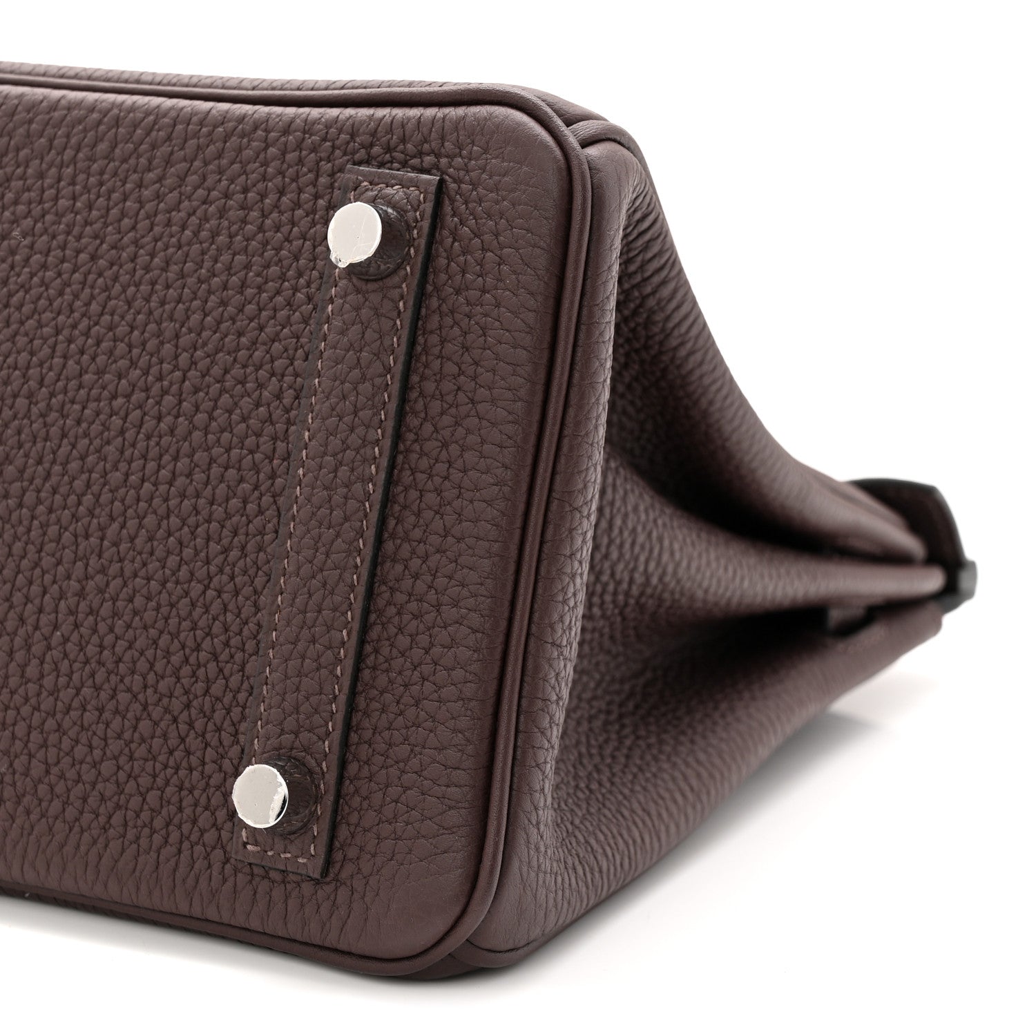 Hermes Togo Birkin 25 Chocolate 10 of 11