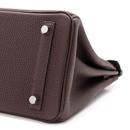 Hermes Togo Birkin 25 Chocolate 10 of 11