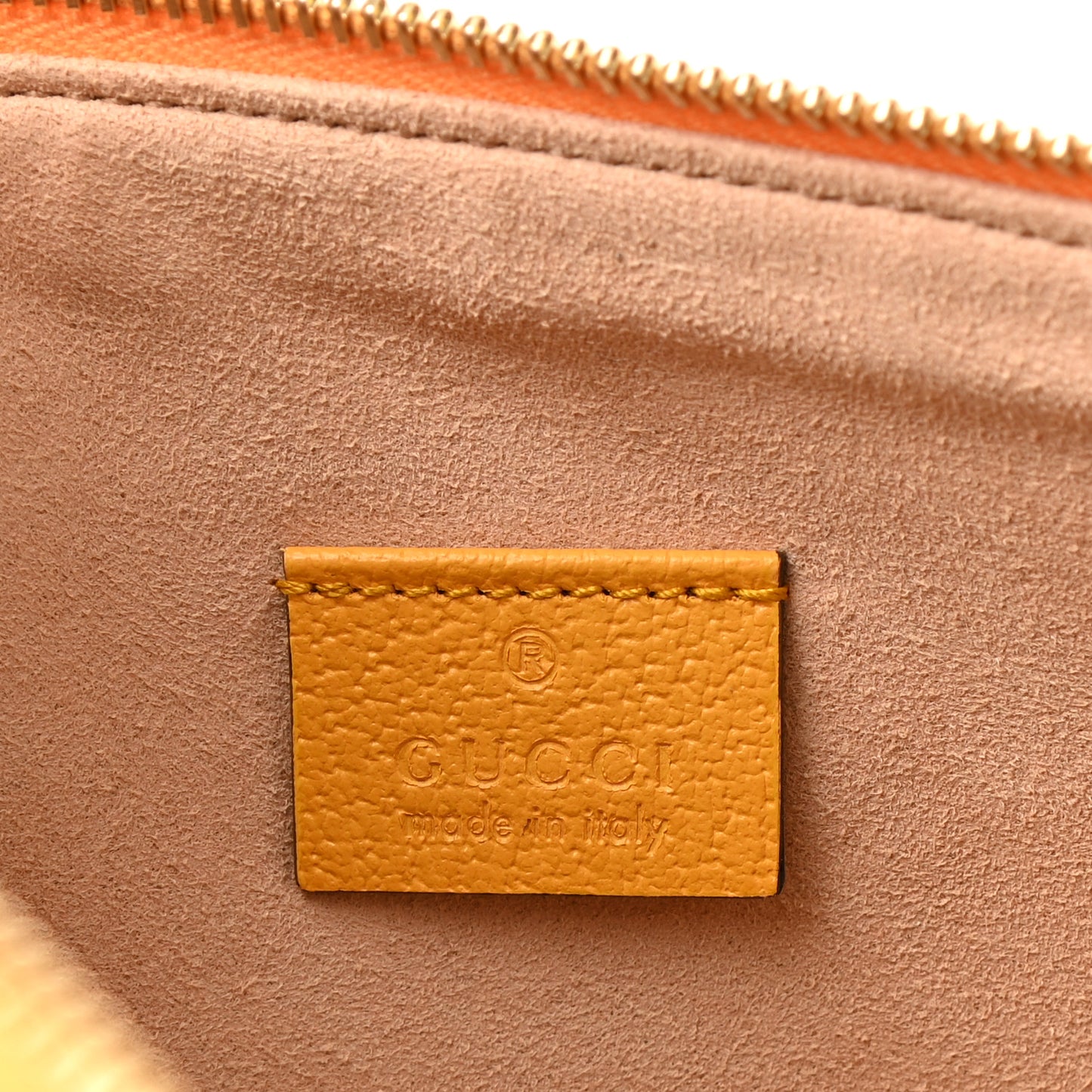 GG Supreme Monogram Flora Large Ophidia Pouch Clutch Beige Multicolor Crop