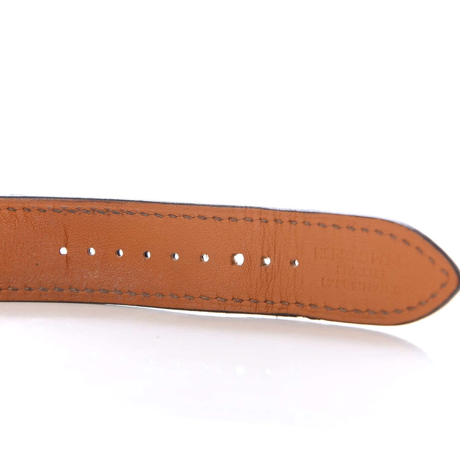 Hermes Swift 38mm Apple Watch Double Tour Band Etain 3 of 6