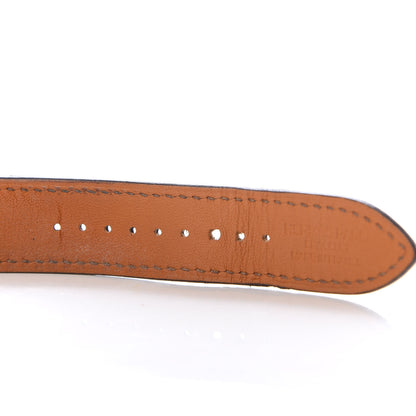 Hermes Swift 38mm Apple Watch Double Tour Band Etain 3 of 6
