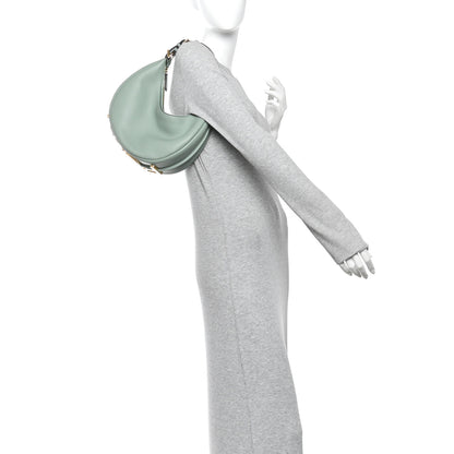 Fendi Vitello Grace Matte Small Fendigraphy Hobo Bag Menta 2 of 10