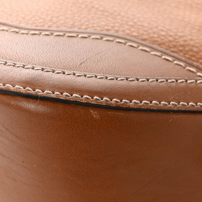 Burberry Heritage Grain Small Orchard Bowling Bag Camel 13 of 15