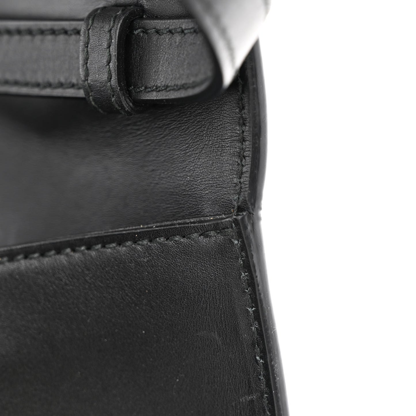 Calfskin Medium Sylvie Top Handle Bag Black