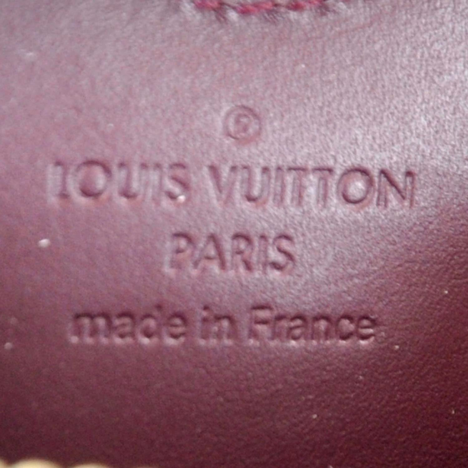 Louis Vuitton Vernis Heart Coin Purse Rouge Fauviste 5 of 7