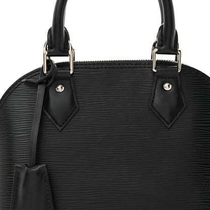 Louis Vuitton Epi Alma BB Black 8 of 14