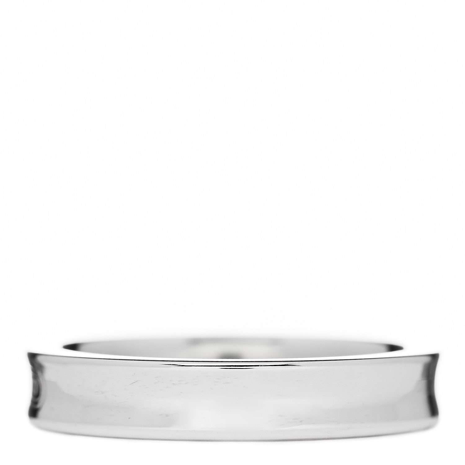 Tiffany Sterling Silver Narrow 1837 Band Ring 53 6.5 3 of 4