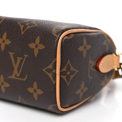 Louis Vuitton Monogram Nano Speedy Bandouliere 9 of 10