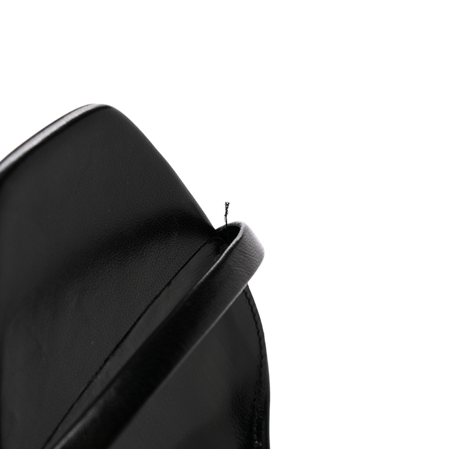 Saint Laurent Patent Calfskin Opyum 110 Sandals 37.5 Black 11 of 14