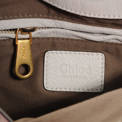 Chloe Calfskin Marcie Top Handle Bag Dove 6 of 9