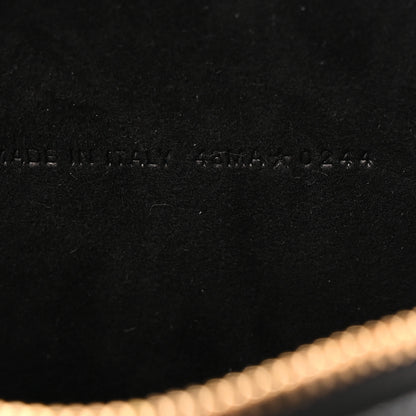 Christian Dior Grained Calfskin Caro Double Pouch Black 7 of 10