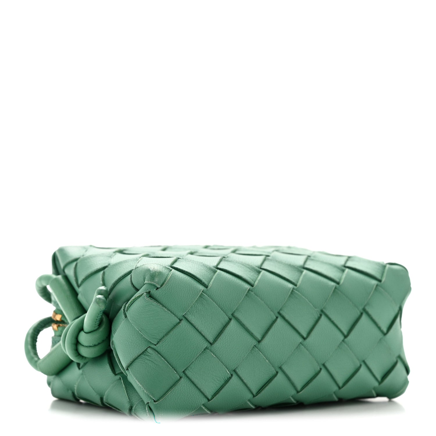 Bottega Veneta Nappa Intrecciato Candy Loop Camera Bag Mermaid 4 of 12