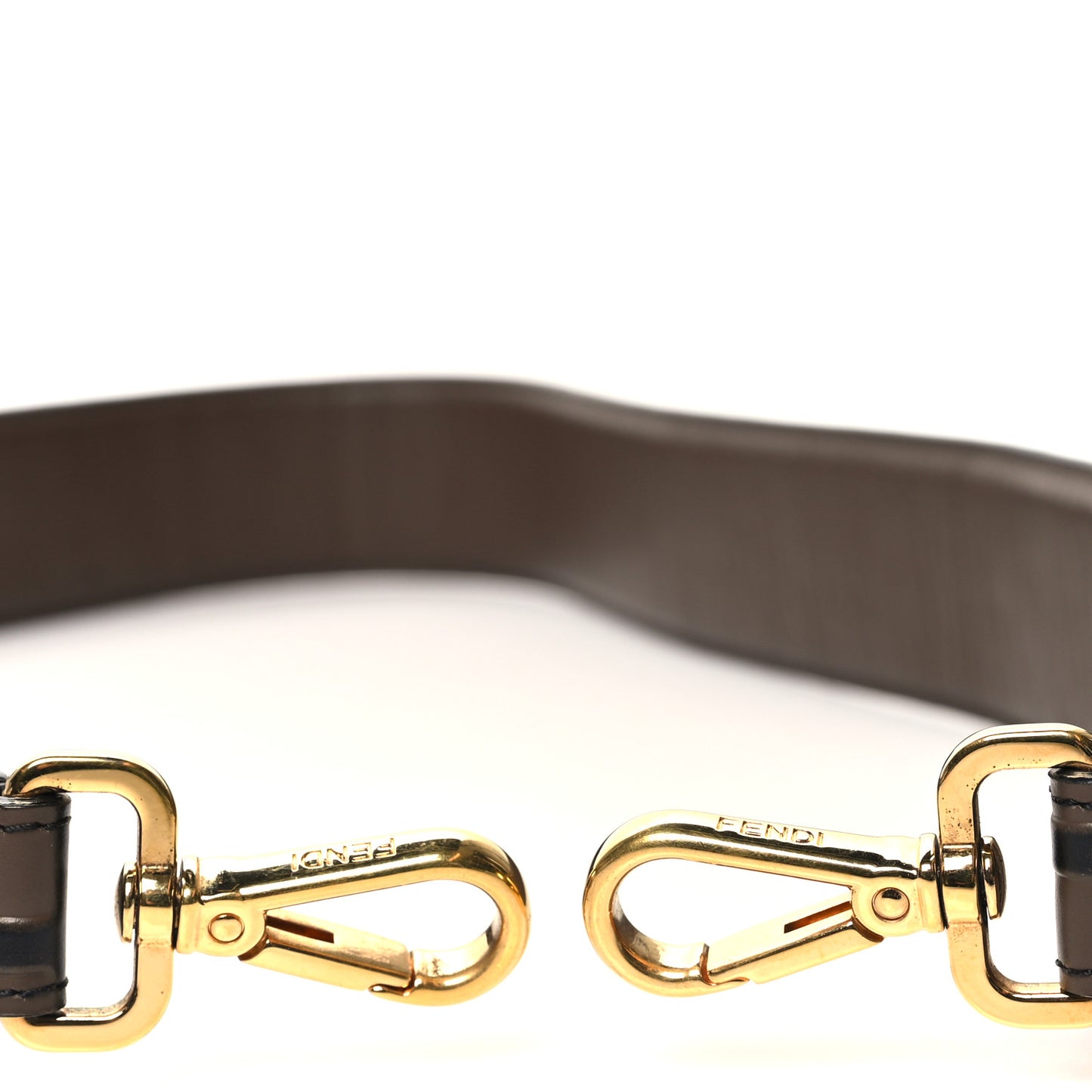 Vitello Century Bi-Color FF 1974 Embossed Strap You Maya Black