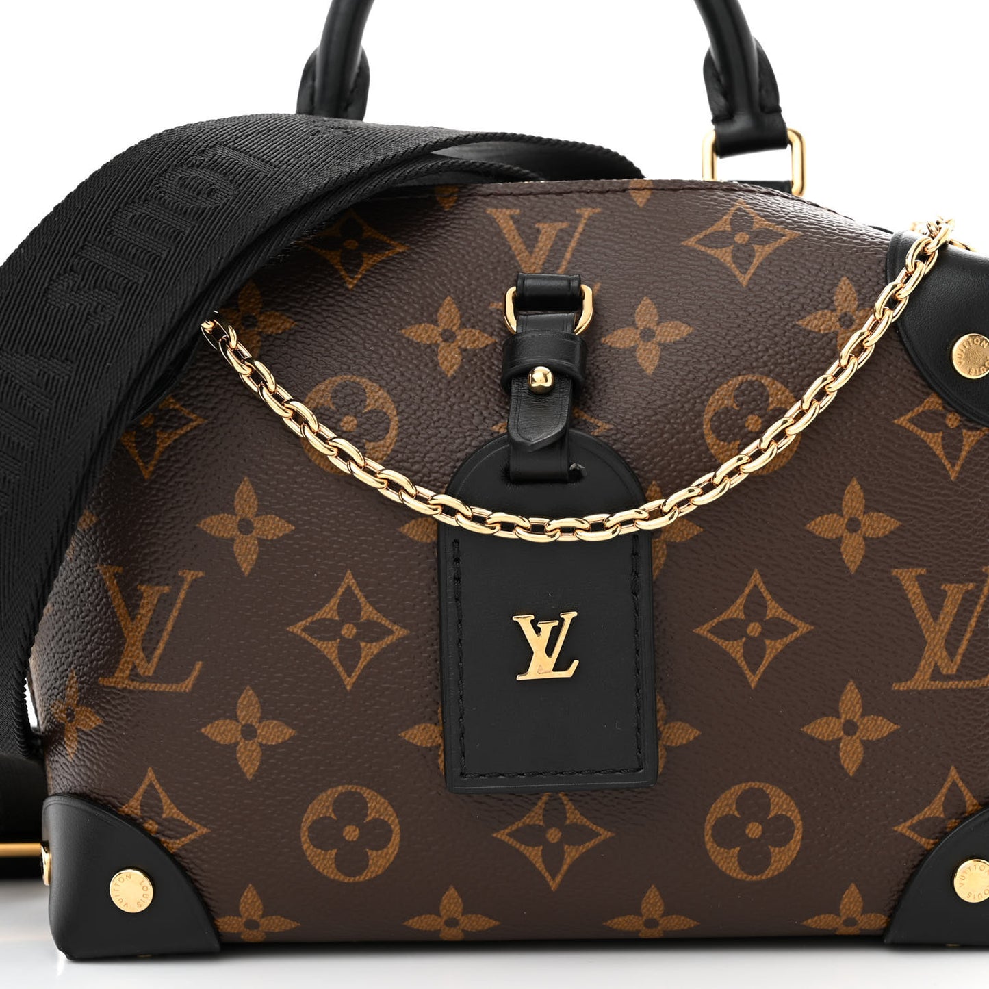 Monogram Petite Malle Souple Black