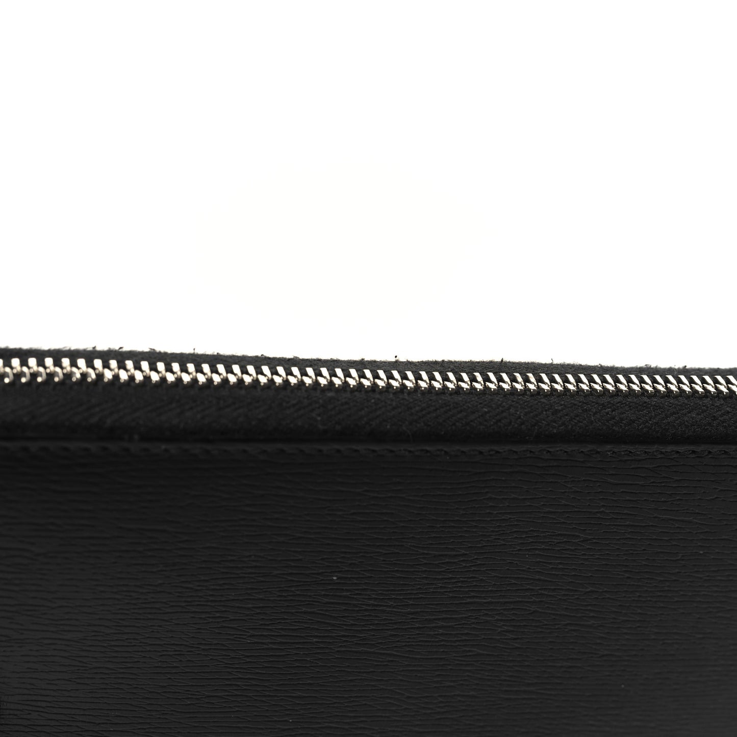 Calfskin GG Zip Around Wallet Black