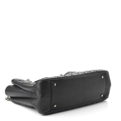Chanel Caviar Quilted Medium Rock In Rome Tote Black 4 of 11