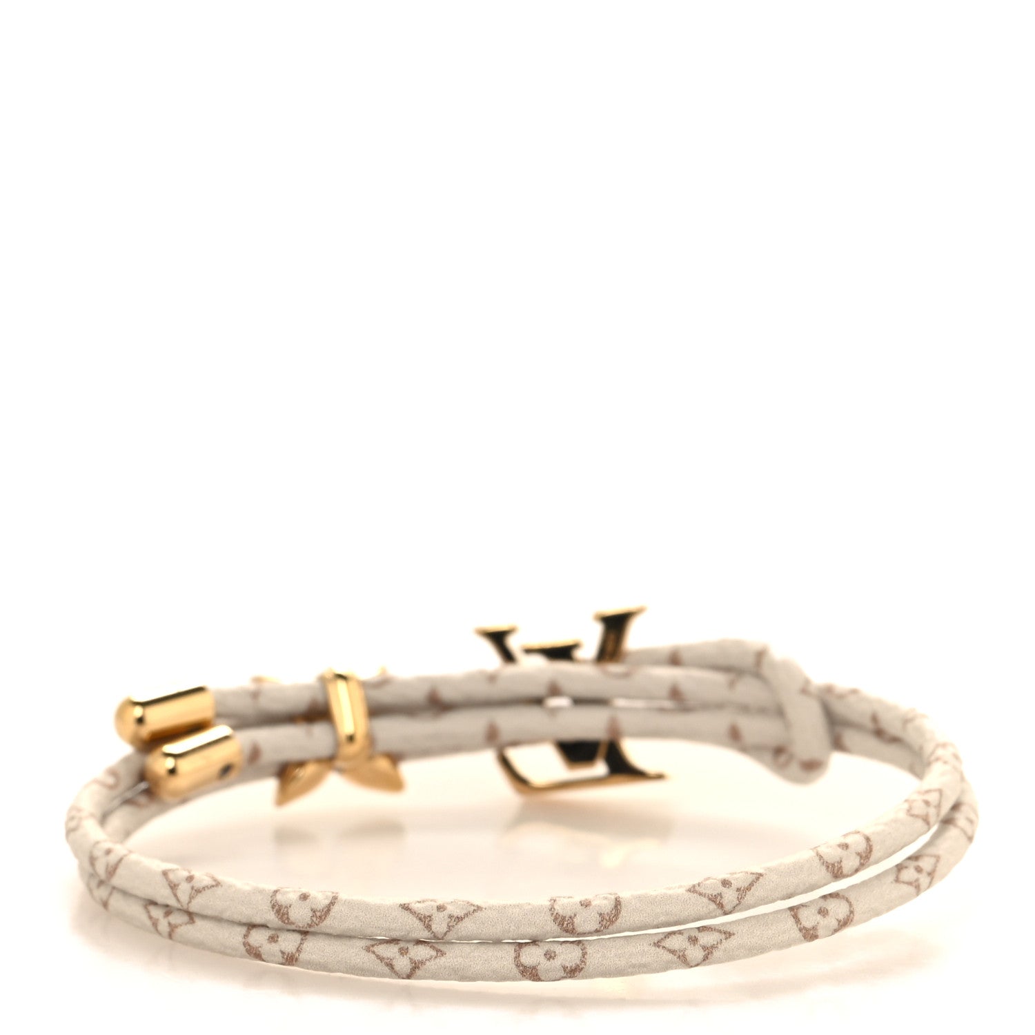 Louis Vuitton Monogram LV Bloom Bracelet Dune 3 of 5