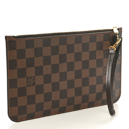 Louis Vuitton Damier Ebene Neverfull MM GM Pochette 3 of 7