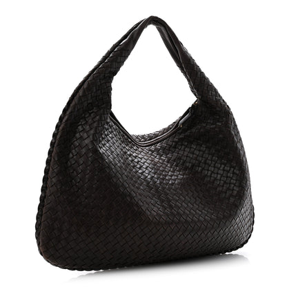 Bottega Veneta Nappa Intrecciato Large Veneta Hobo Ebano 3 of 13