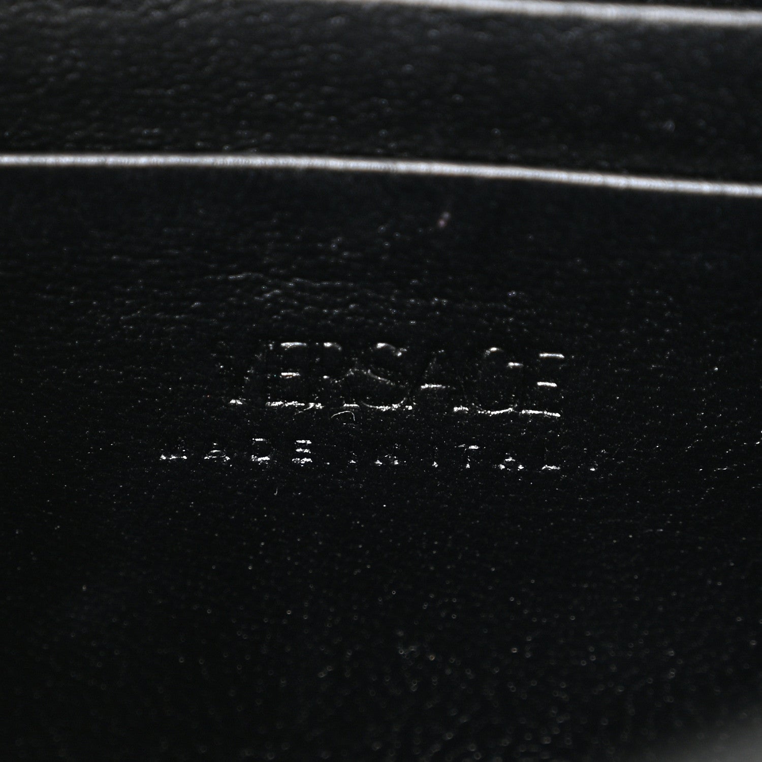 Versace Calfskin Small Greca Goddess Shoulder Bag Black 6 of 10