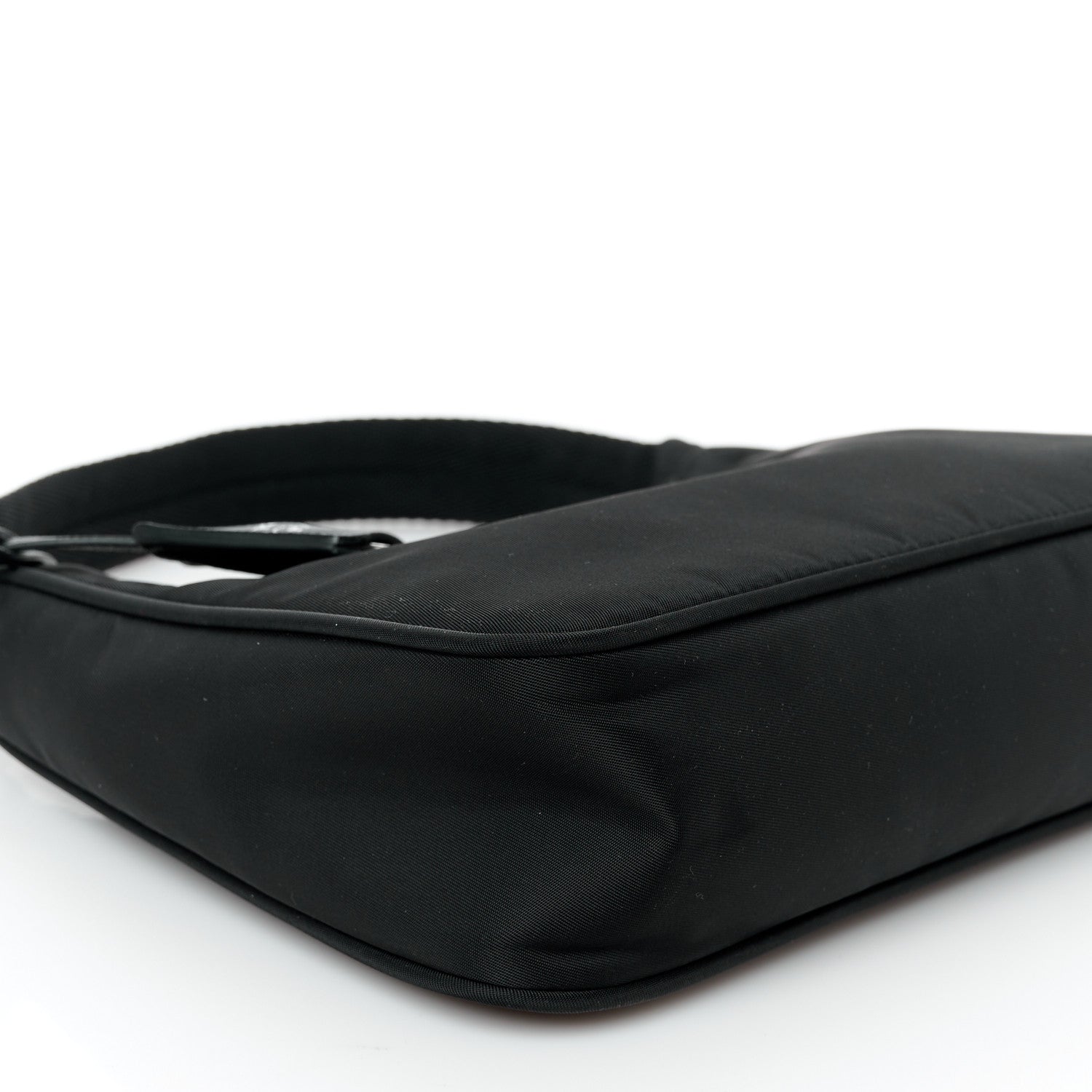 Prada Tessuto Nylon Mini Re-Edition 2000 Bag Black 8 of 9