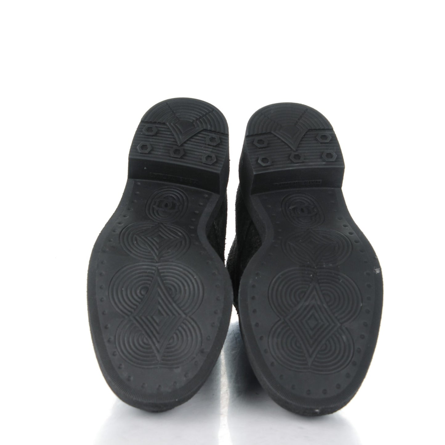 Suede Calfskin Lace Up Short Boots 35 Dark Grey