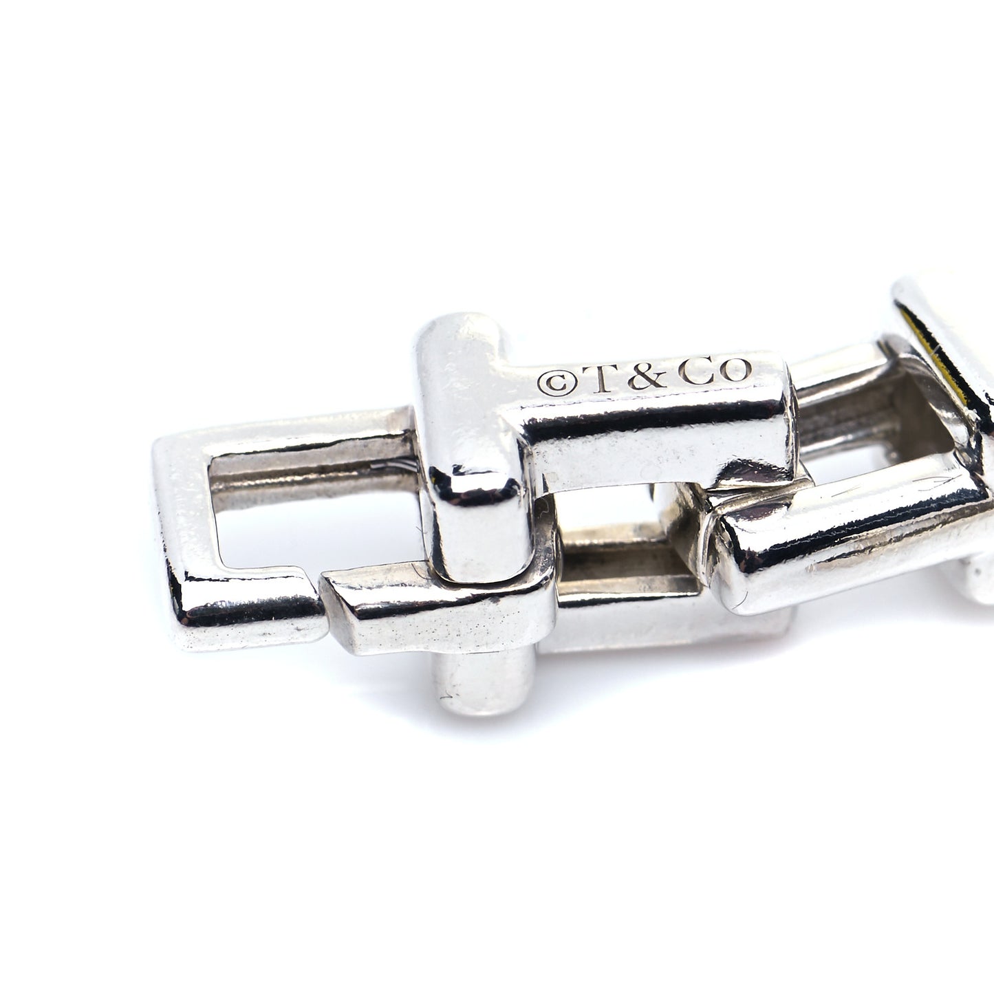 Sterling Silver T Chain Bracelet