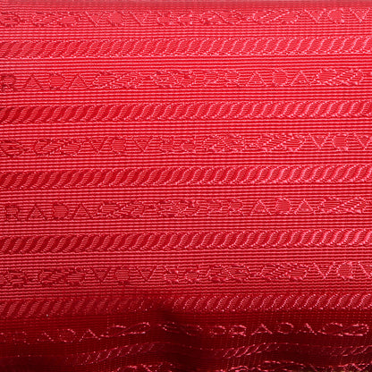 Prada Saffiano Lux Large Double Zip Tote Fuoco 11 of 12