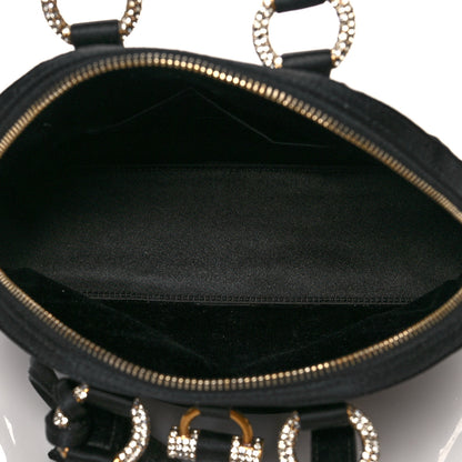 Saint Laurent Satin Crystal Mini Muse Black 4 of 10