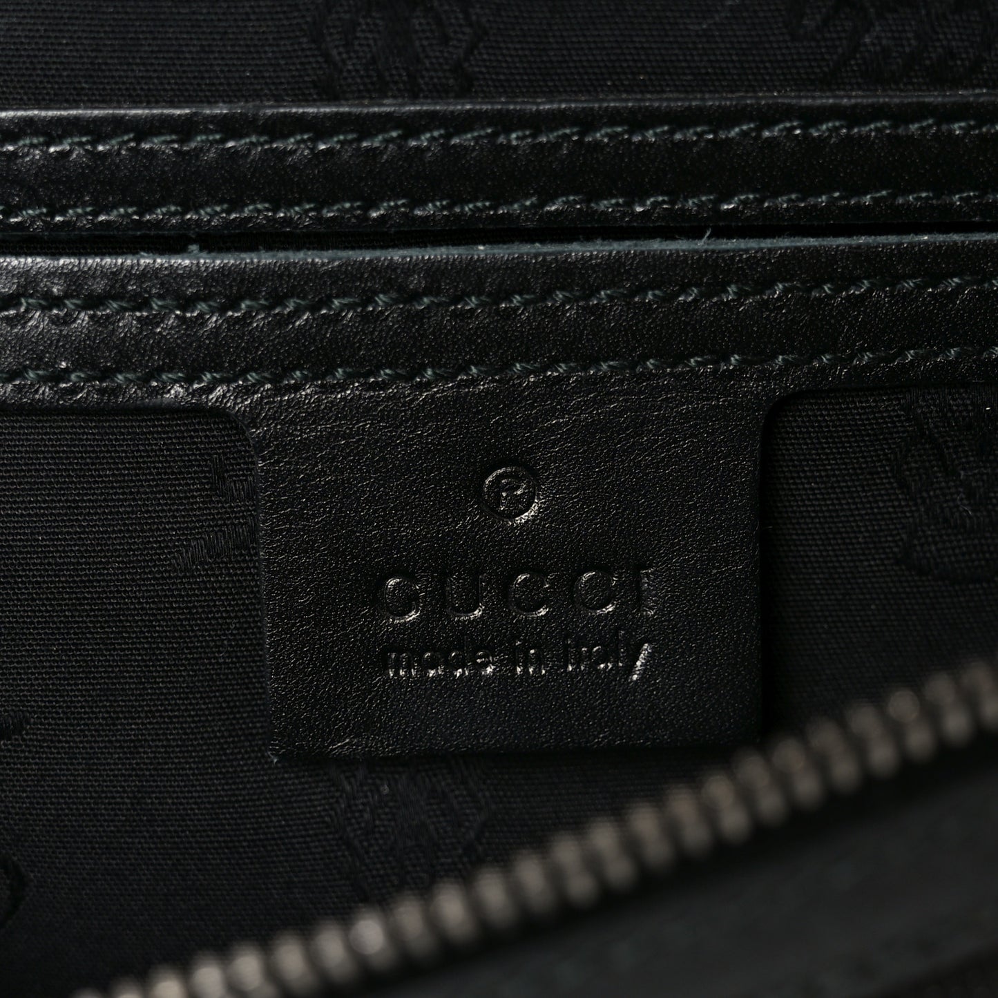 Imprime Monogram Belt Bag Black