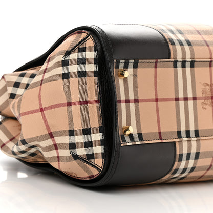 Burberry Haymarket Check Small Gladstone Black 10 of 17