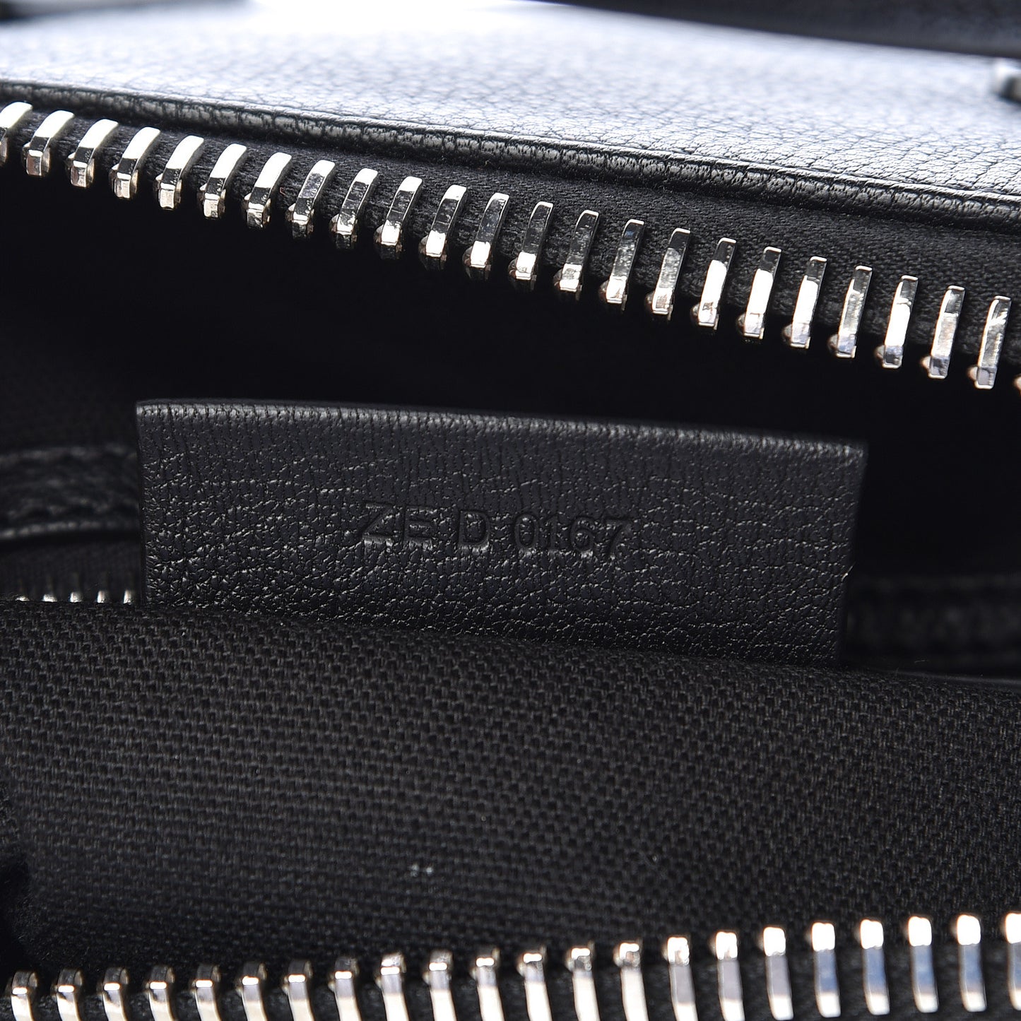 Sugar Goatskin Small Antigona Black