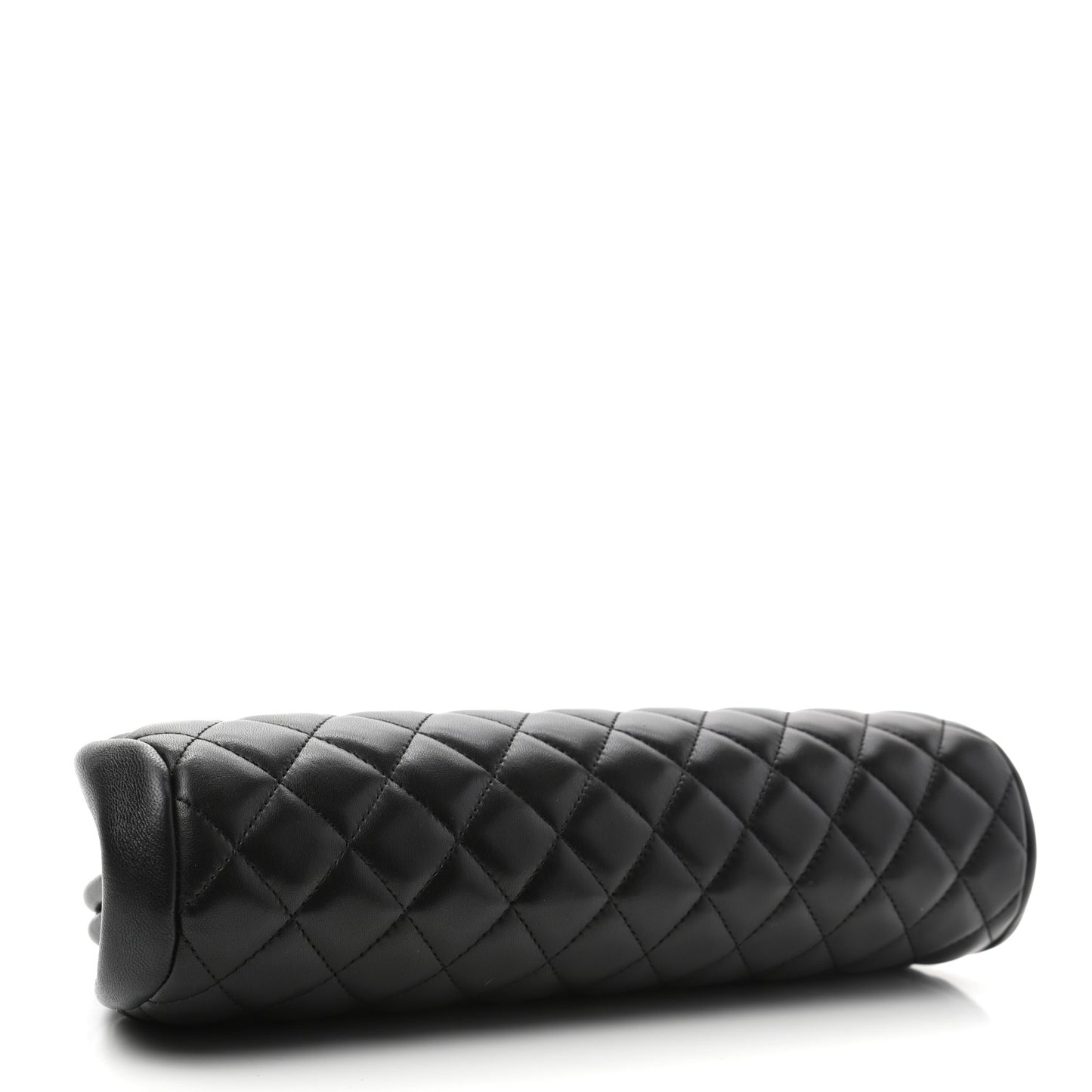 Lambskin Quilted Timeless Clutch Black