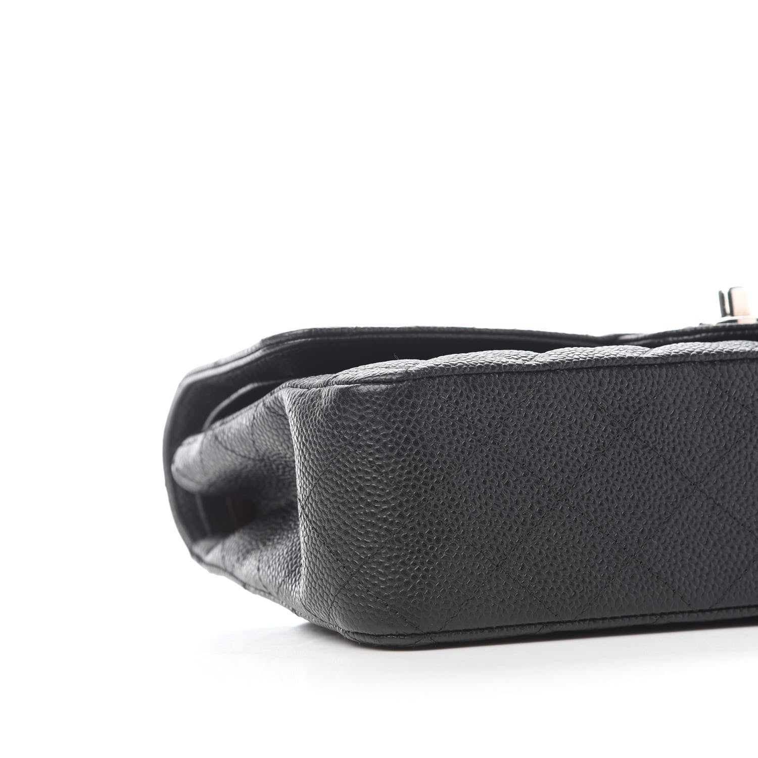 Chanel Caviar Quilted Medium Double Flap Black 7 of 9