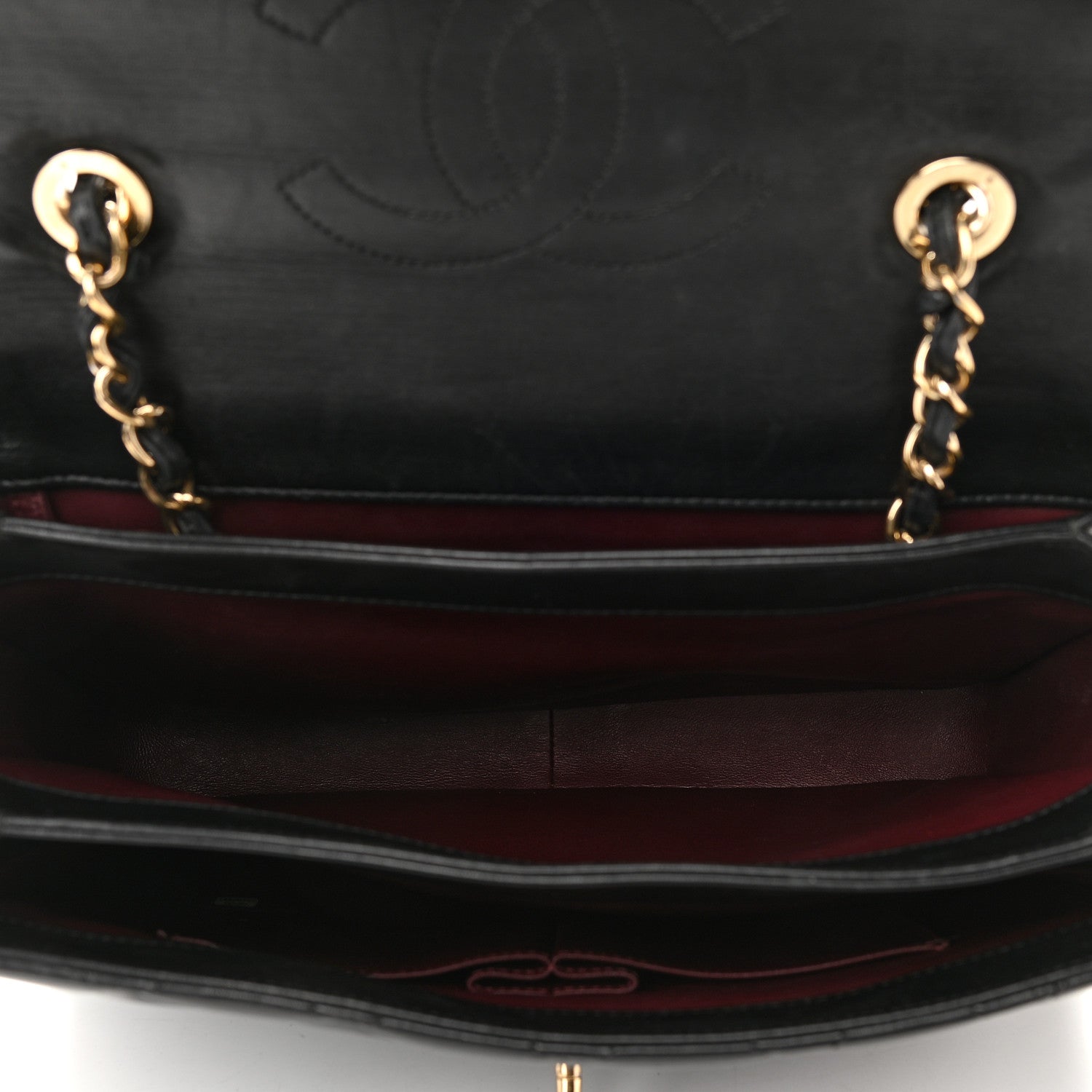 Chanel Lambskin Quilted Large Trendy CC Dual Handle Flap Bag Black 5 of 14