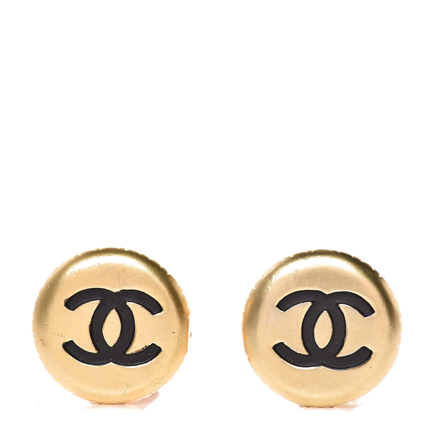 CC Clip On Earrings Gold