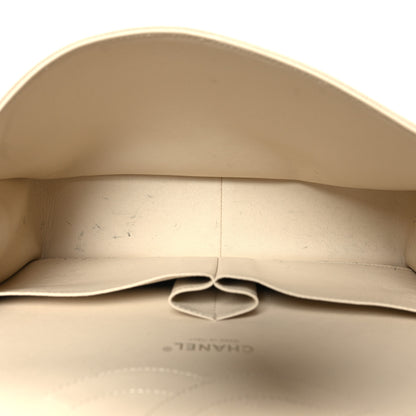 Chanel Caviar Quilted Jumbo Double Flap Ivory 5 of 12