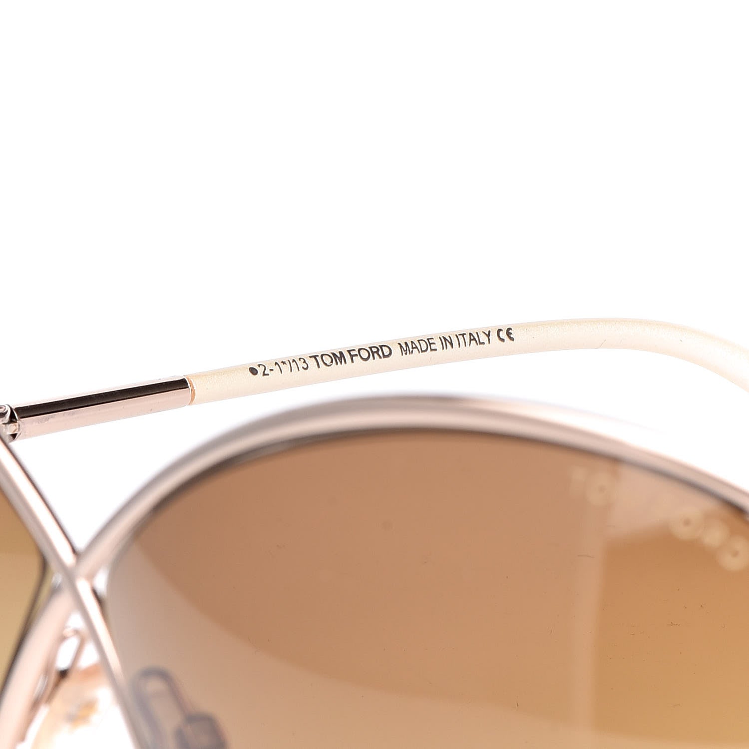 Tom Ford Miranda Crossover Sunglasses TF130 Gold 5 of 8