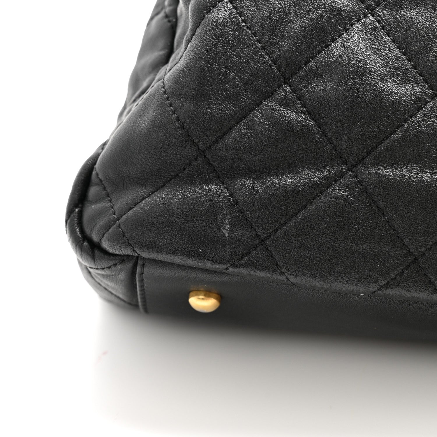 Chanel Iridescent Calfskin Quilted Large In The Mix Tote Black 13 of 14