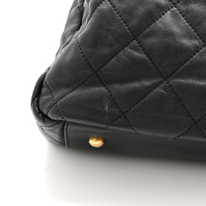 Chanel Iridescent Calfskin Quilted Large In The Mix Tote Black 13 of 14