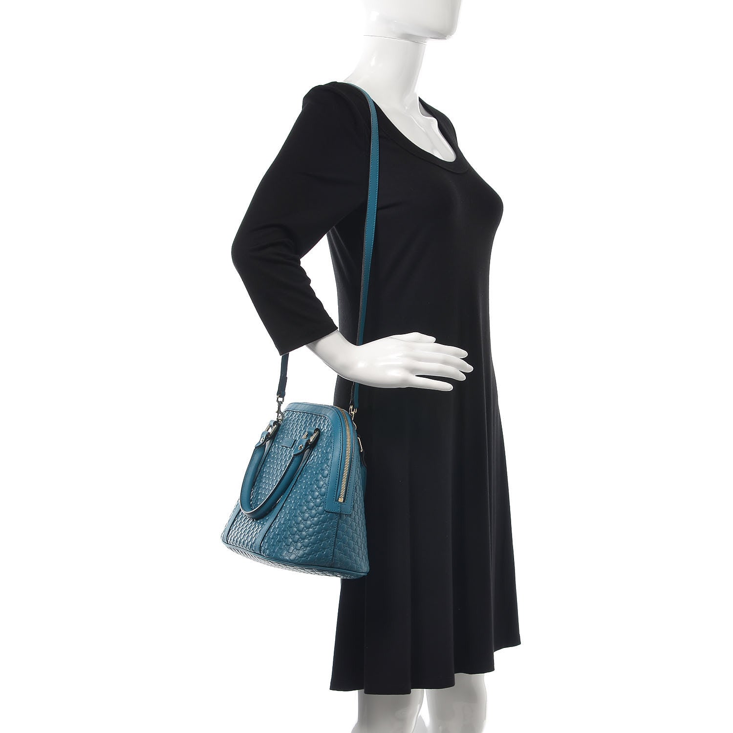 Gucci Microguccissima Medium Dome Bag Deep Cobalt 3 of 8
