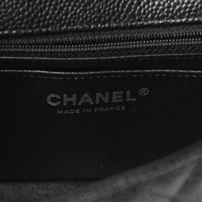Chanel Caviar Quilted Mini Rectangular Flap Black 6 of 10
