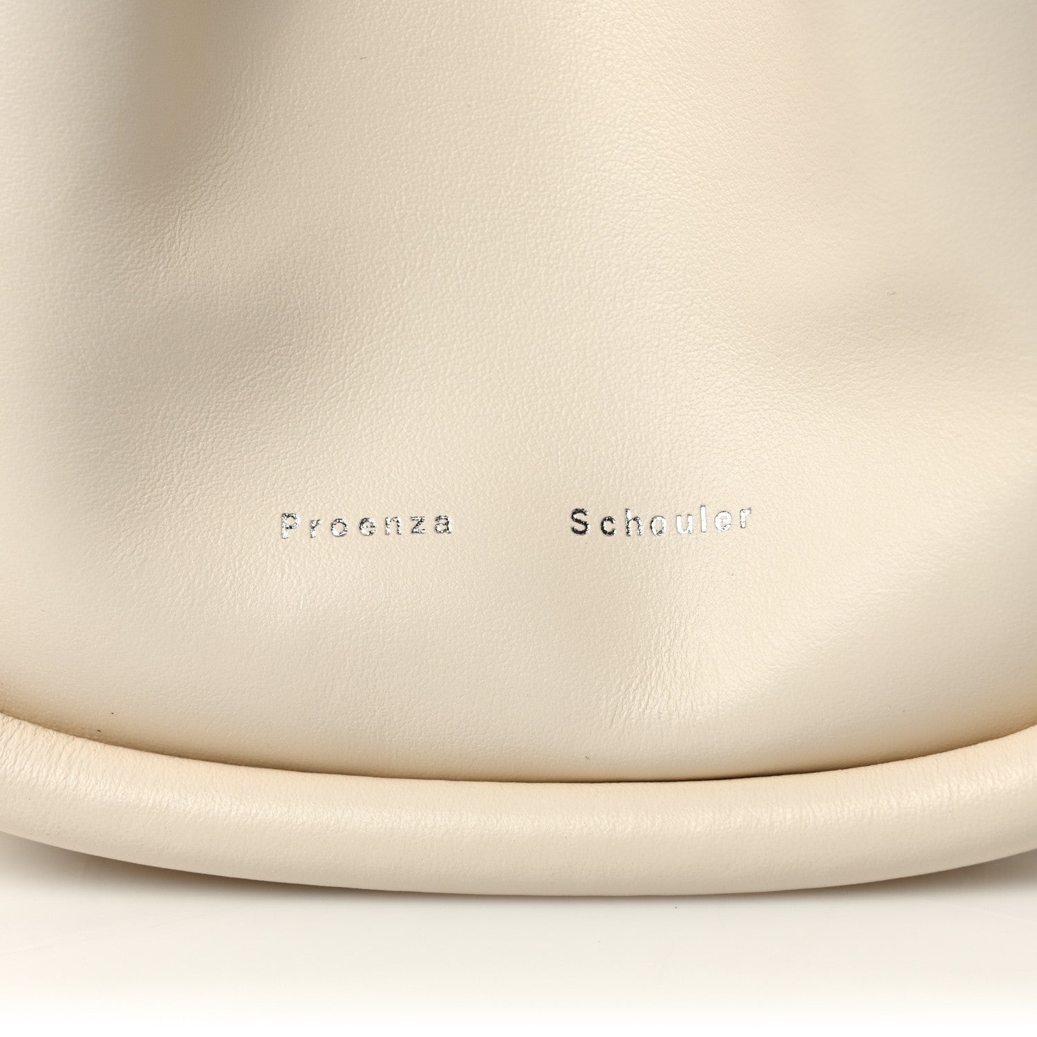 Proenza Schouler Calfskin XS Ruched Tote Ivory 6 of 10